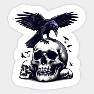 the crow Sticker